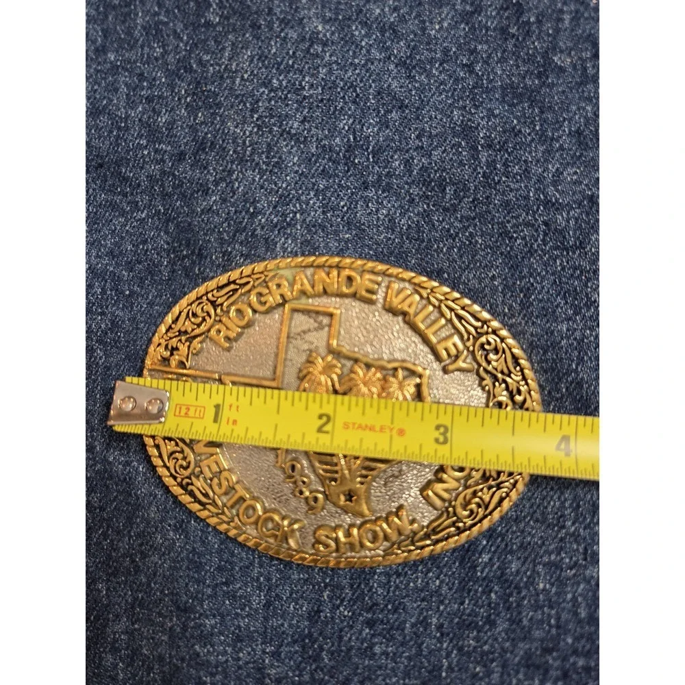 Rio Grande Valley 50th Anniversary Livestock Show Belt Buckle - Rare